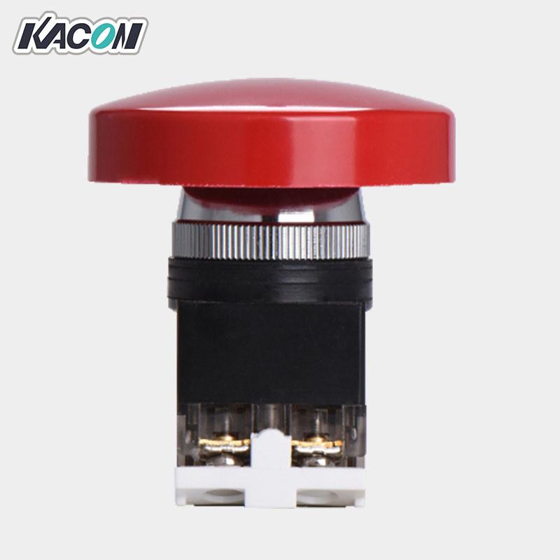 凯昆b30-21-n65按钮开关65mm安装孔30mm冲床大蘑菇头按钮开关