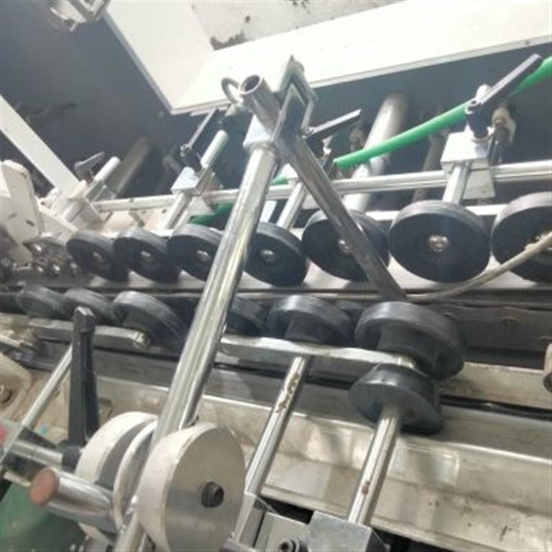 旭铭易工糊盒机德钢新罗兰本折部压轮单轮三轮拉轮六角轮导轮1216