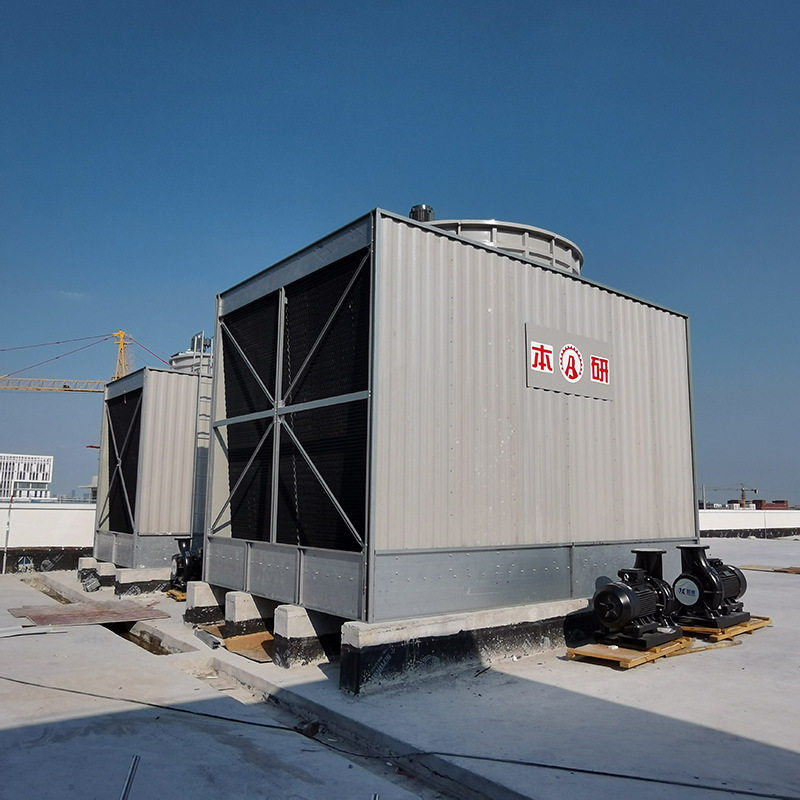 半钢板结构横流开式冷却水塔 热镀锌框架底盘 检修门方便更换填料,五金/工具,集装箱/集装箱房,淘宝优惠券,粉丝福利购,淘宝优惠卷