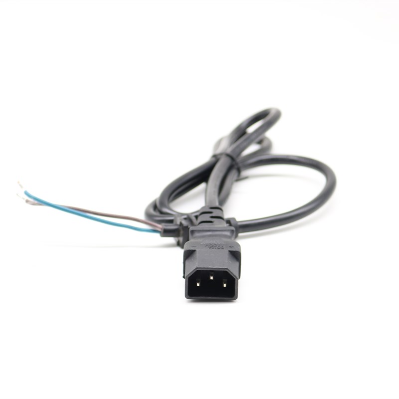 小刀新国标电动电瓶车充电器1平方电源线爱玛插头输出转换连接线