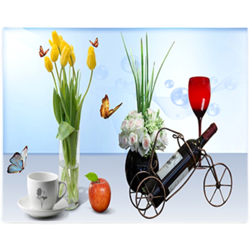 电表箱推拉装饰画遮挡总开关电闸箱网箱家用防水装饰画客厅餐厅画