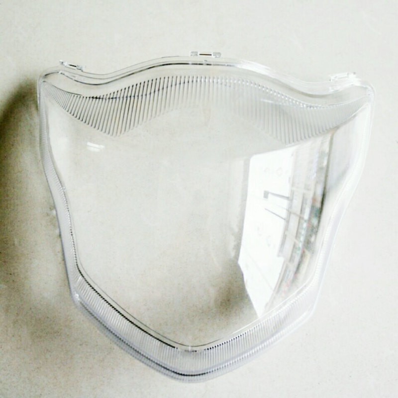 适用铃木GA150导流罩大灯罩头罩GA150轻骑GA大灯玻璃大灯壳