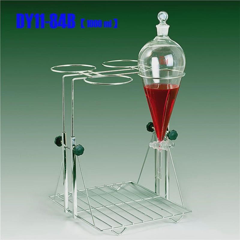 不锈钢可升降分漏液斗架四孔1000ml点睿4孔11-84b