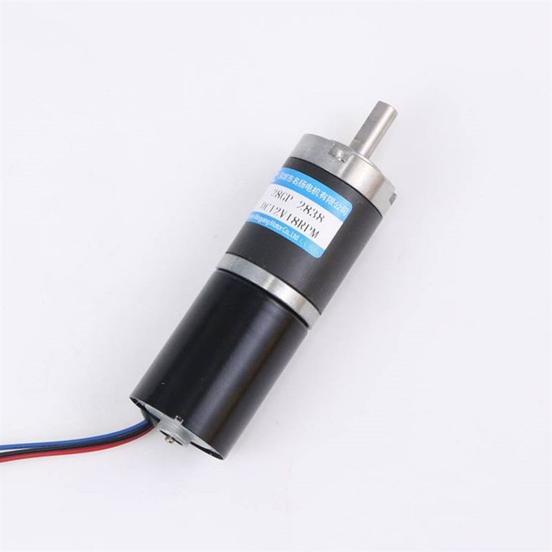 无刷直减速电机12v24v流行星齿轮28GP-2838PM调速低速微型小马W达
