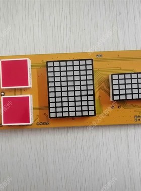 富士/三洋/德胜电梯外呼显示板OCAL-08C-NUC-2 米高系统 现货