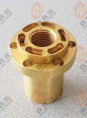 昆明镗床配件TPX6113C-200216 T611 升降罗母T65*8/ L178/L100