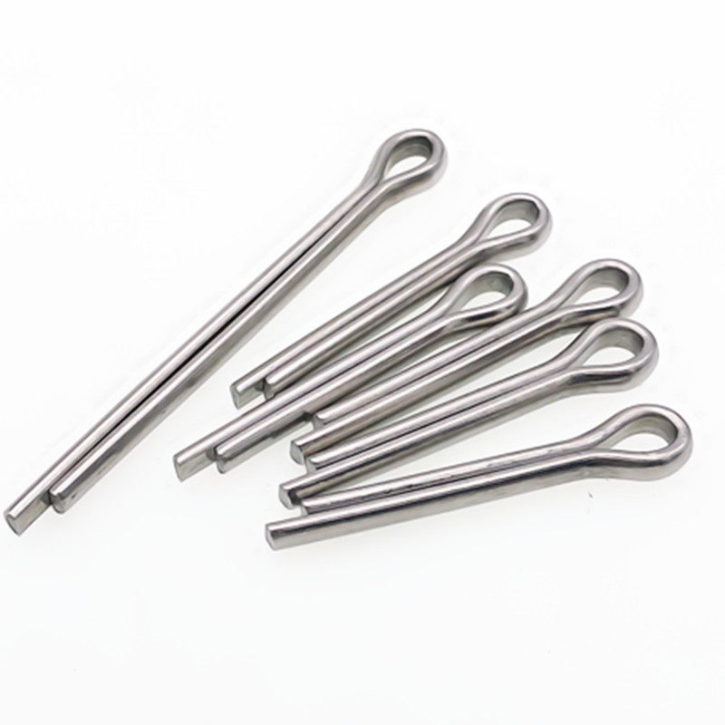 304不锈钢开口销M1.5GB91发夹销穿孔固定肖子卡销U型销钢销M2.5M3