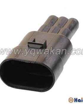 DJ7031C-1.5-11 适用于汽车高压包3孔防水接插件 含端子 284426-1