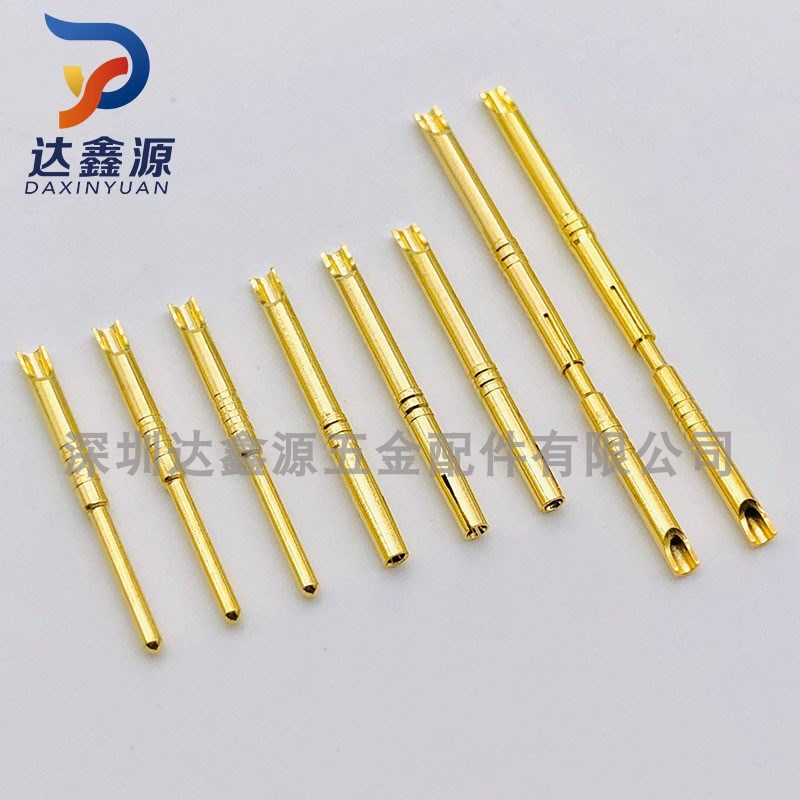 现货供应 M8M12防水连接器公头母头多芯CH-1.0端子铜针插针pin针