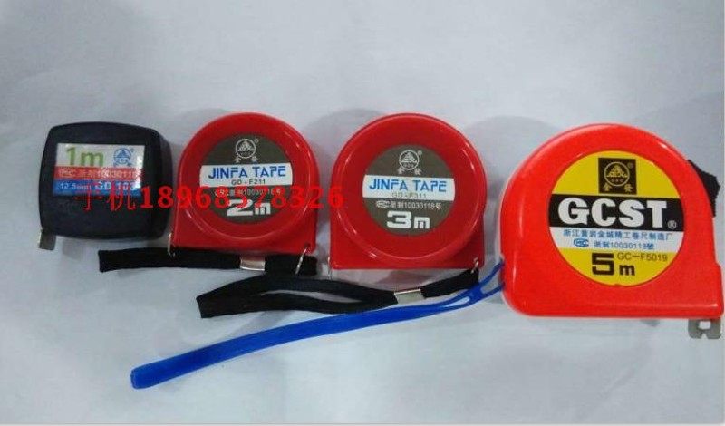 迷你金发卷尺钢卷尺纤维皮尺软尺测量工具1米2米3米5米10m50m