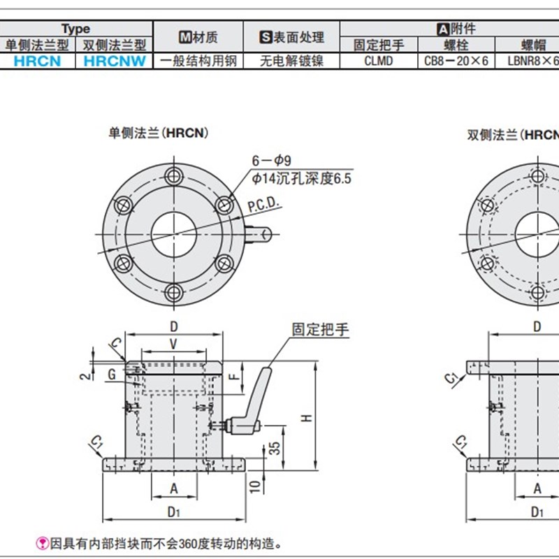 旋转接头快速固定旋转接头 操作面板快速固定座 显示器固定座