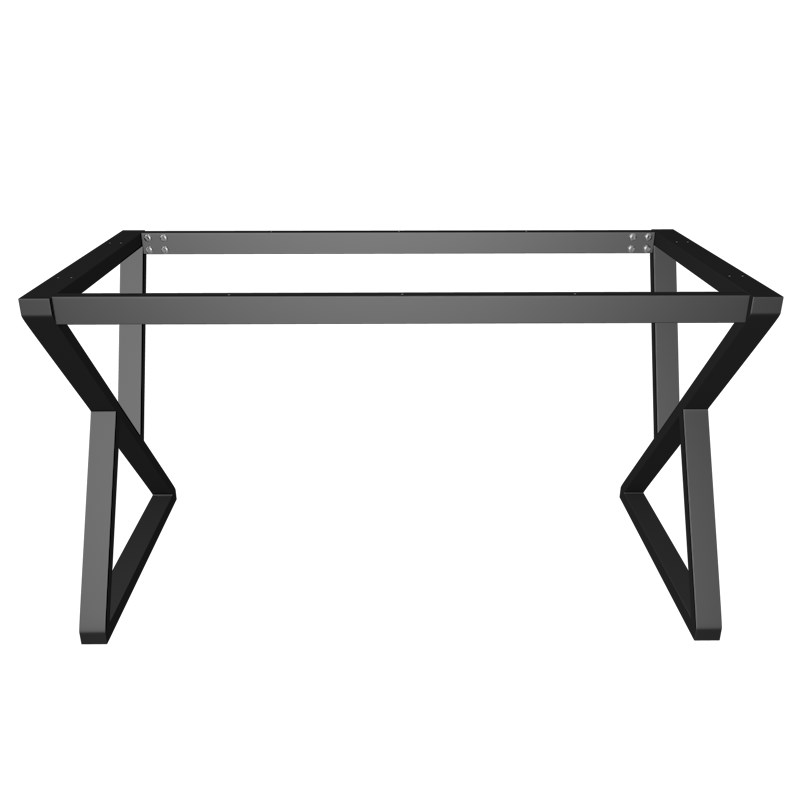 新品办公桌架电脑桌腿班台支撑工作台脚会议桌铁艺桌脚书桌可定做