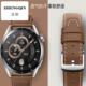 适用华为gt5表带gt4pro保时捷watch4男watchbuds新款 gt3pro真皮gt