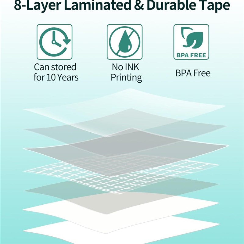 英文E1000PRO/P3200标签色带12mm打印纸耗材色带打印机标签