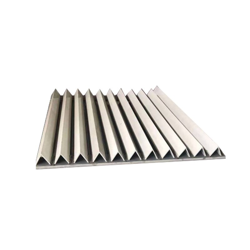 絮凝网格填料人字栅条 自来水厂网格栅条  絮凝网格304不锈钢格栅