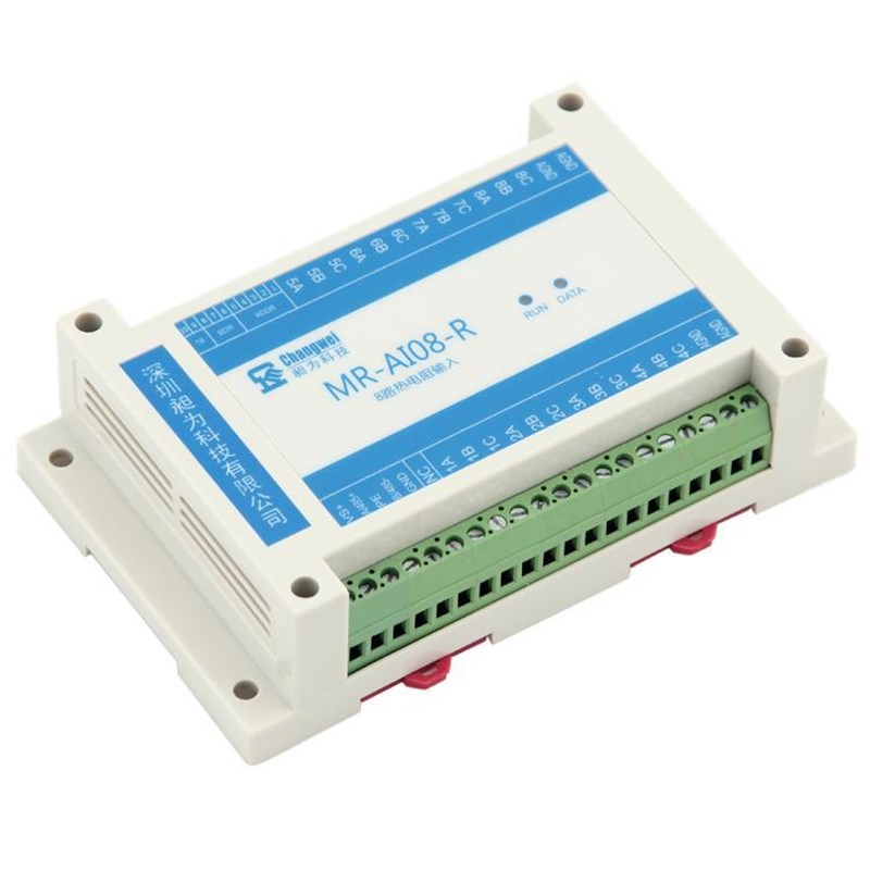 MR-AI08-R 高精度恒流型 8通道Pt100/Cu50热电阻 RTD温度采集模块