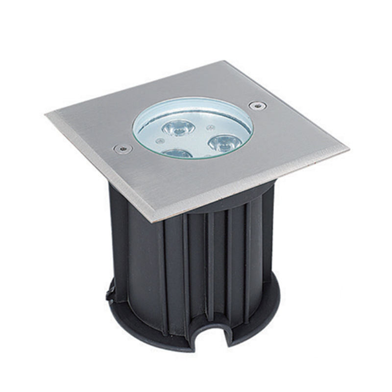 LED户外 3W 6W 9W 水景亮化水池泳池景观RGB圆形全彩水下灯