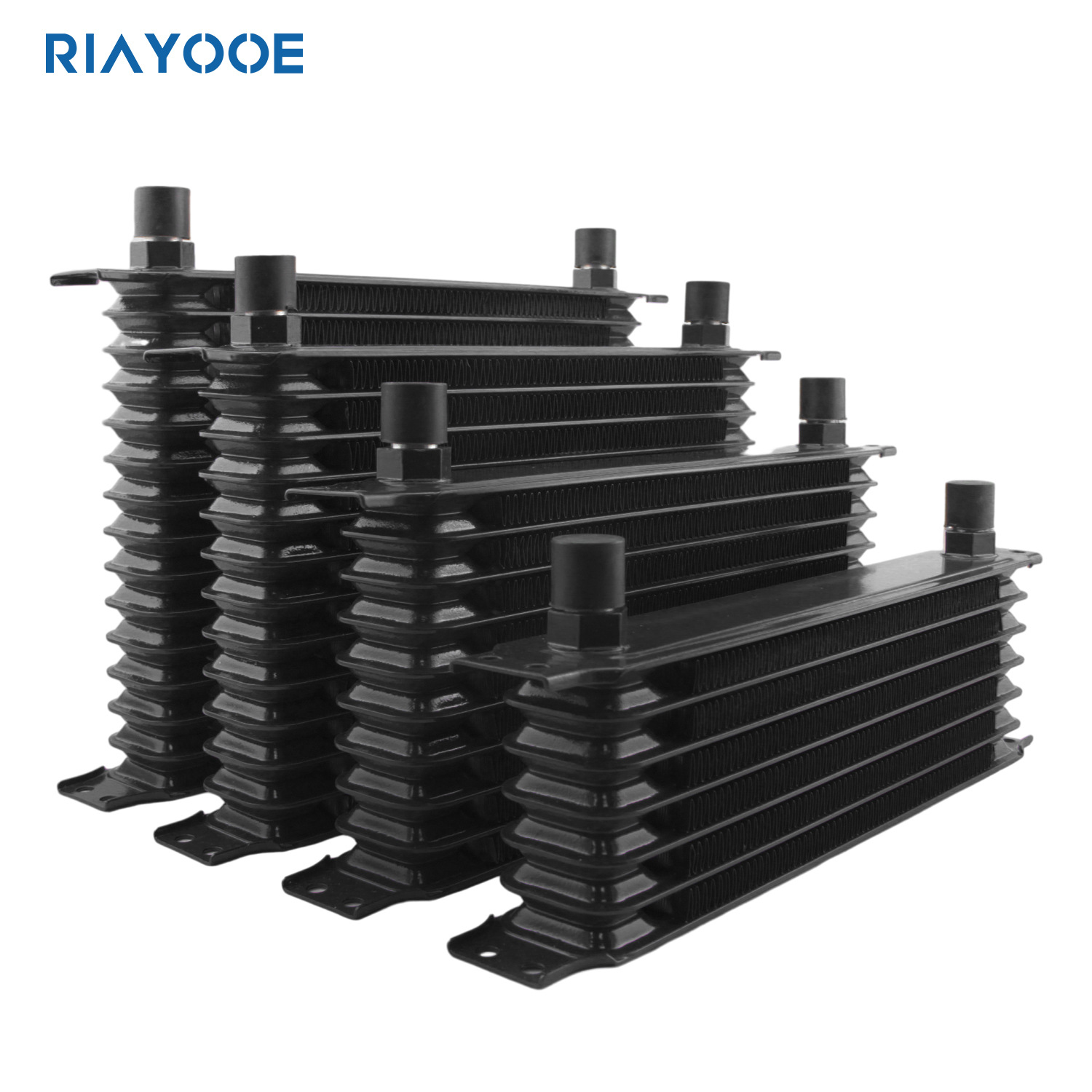 汽车引擎发动机AN10变速箱散热器7/10/13/15排铝合金机油冷却器