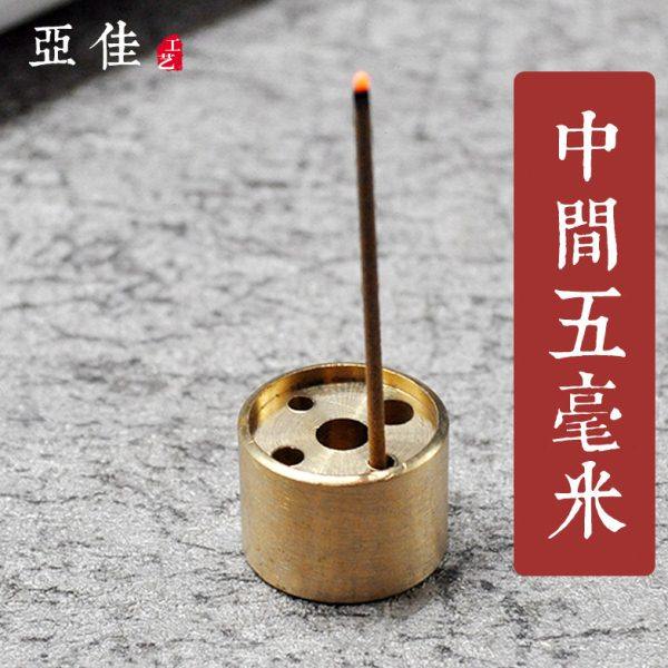 香插纯铜藏香香插香插香座大孔5毫米4毫米3毫米2毫米熏香炉香插,家居饰品,香薰炉,淘宝优惠券,粉丝福利购,淘宝优惠卷