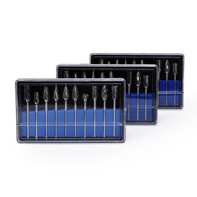 牙科钨钢抛光合金磨头技工收纳盒套装口腔雕刻小型打磨机内磨机