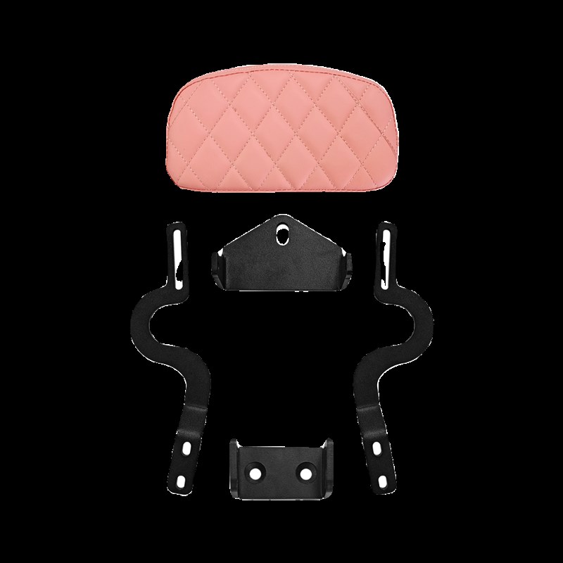 适用三阳Fiddle飞度125/150小皮革靠背尾翼腰靠加装后.座靠背支架