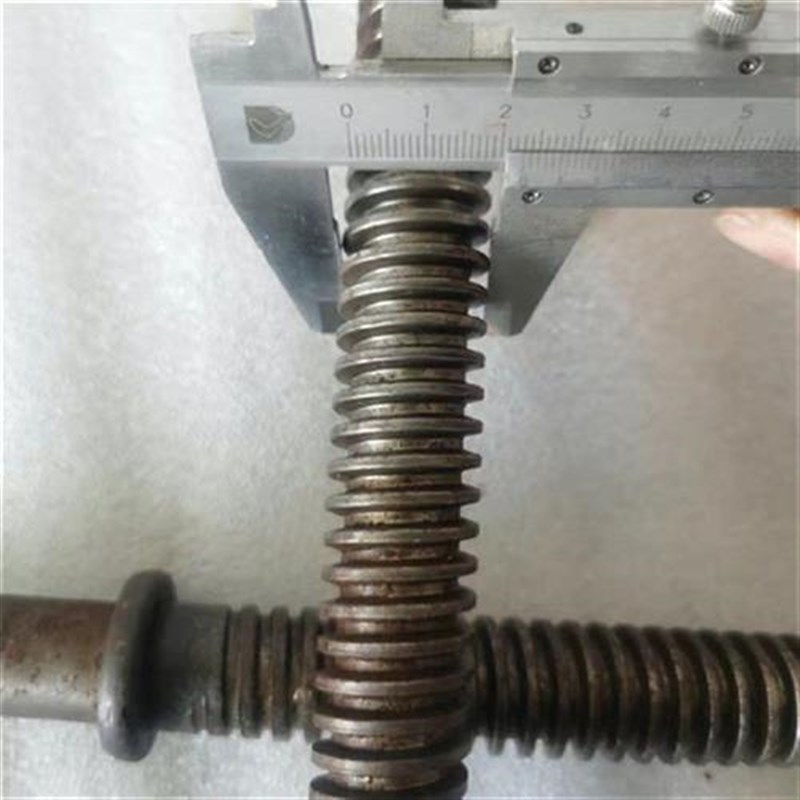 常州东风型121/151手扶拖拉机旋耕机尾轮叉配件升降丝杆