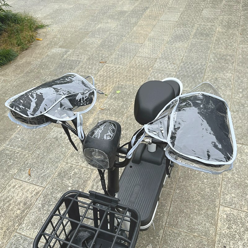 电动摩托车把套冬季手套加厚保暖防水电瓶车手把套挡风通用护手罩