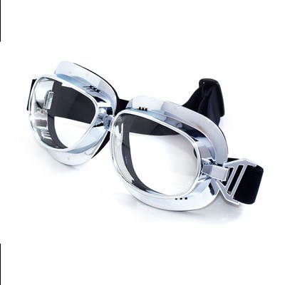 CRG复古摩托车风镜防风沙遮阳头盔镜片哈雷护目镜机车骑行眼镜男