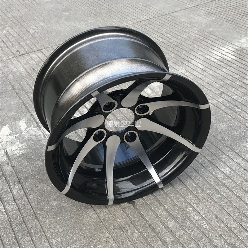 沙滩车配件 通用25X8-12 25X10-12 235/30-12寸轮胎8根径铝轮毂