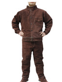 纯牛皮耐磨隔热防烫防阻燃氩弧焊烧焊衣电焊服焊工焊接防护工作服