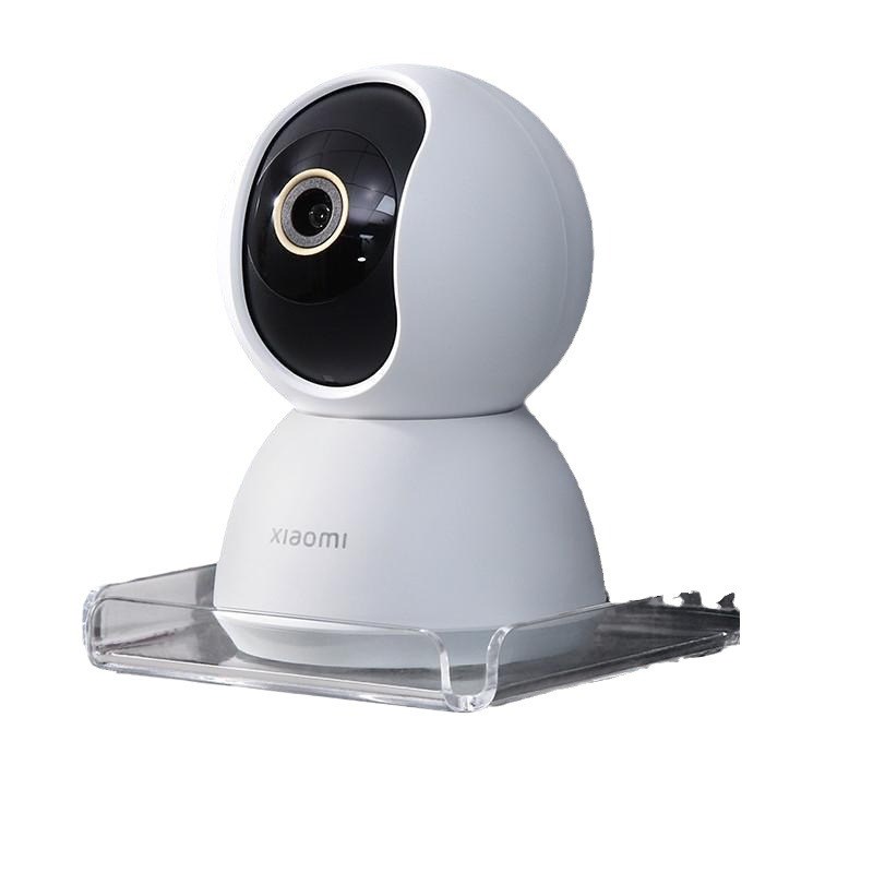 家用头墙上置物架免打孔路由器顶盒托架放室内外监控器支架