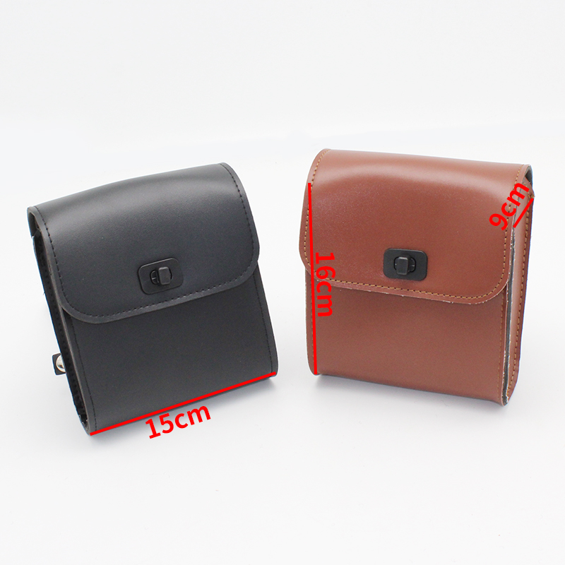 挂包电动车改装复古小边包边箱车头工具包马鞍包侧边包通用