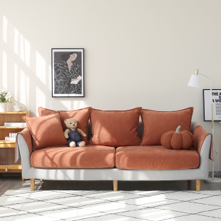 雪尼尔沙发套罩2023春季 沙发罩全包防滑沙发笠靠垫布艺沙发垫 新款