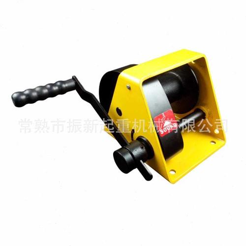 卷扬机手摇棘轮自锁蜗杆绞盘绞车 手动五金工具