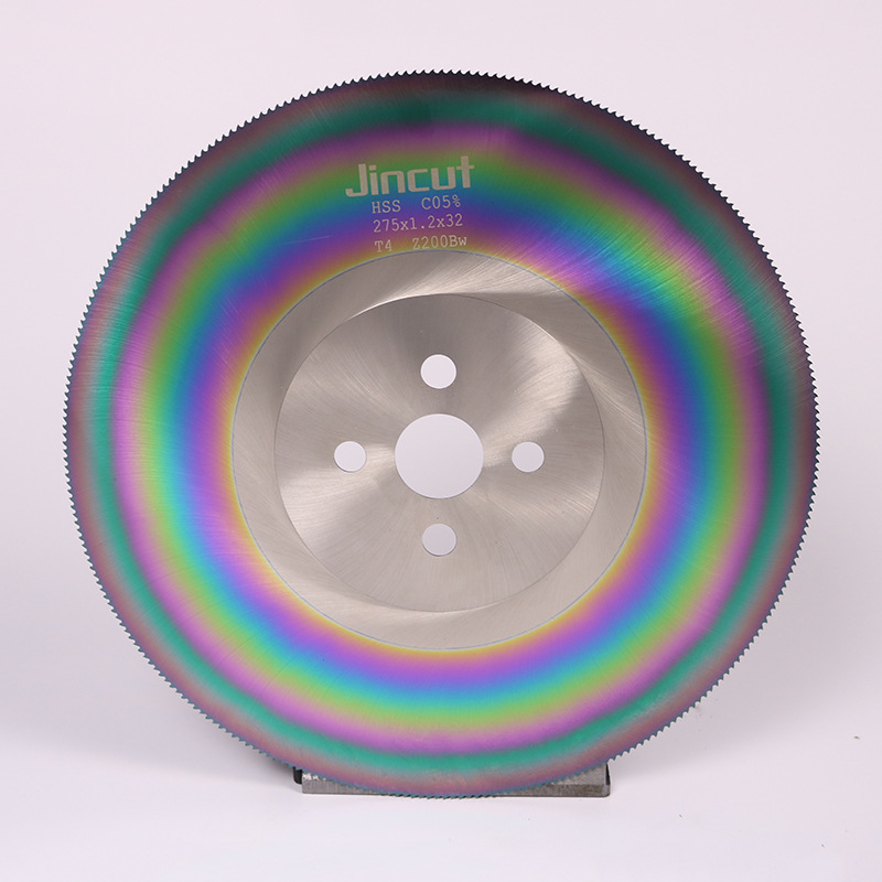 不锈钢切割锯片专用高速钢涂层圆推台裁板大理石切割机金属切片