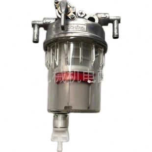 卡特307E挖掘机挖机c2.6燃油滤芯Cat306E油水分离器总成