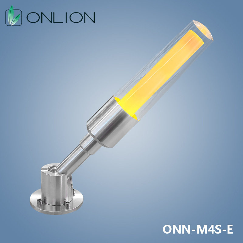 ONN欧恩三色警示灯 单层机床三色灯M4S-E亚克力导光柱 设备指示灯