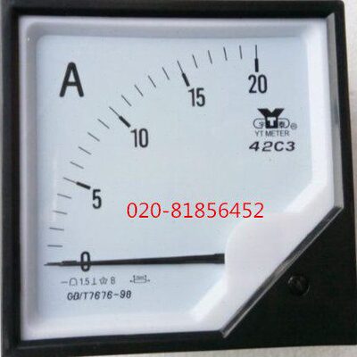 直流电流表42C3-1A 2A 3A 0.5A 5A 7.5A 10A 15A 20A 30A 50A 75M
