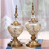 饰家装 壶形创意工艺品家居饰品 现客厅酒柜样板房装 摆件