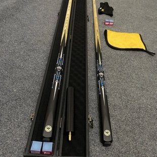 台球杆野豹g3一体通杆小头杆台龙全新黑八斯诺克中式自然