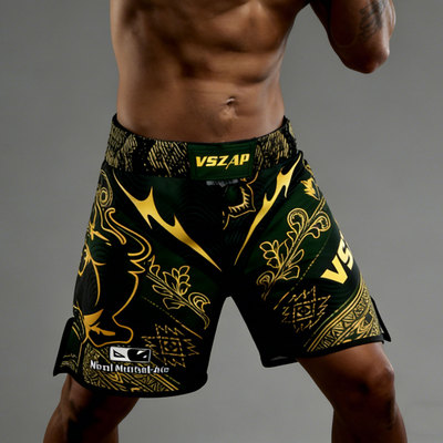 VSZAP男速干耐磨运动五分短裤