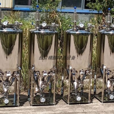 新款合众酿酒设备保压发酵罐精酿啤酒设备果酒实验室家用酿造桶