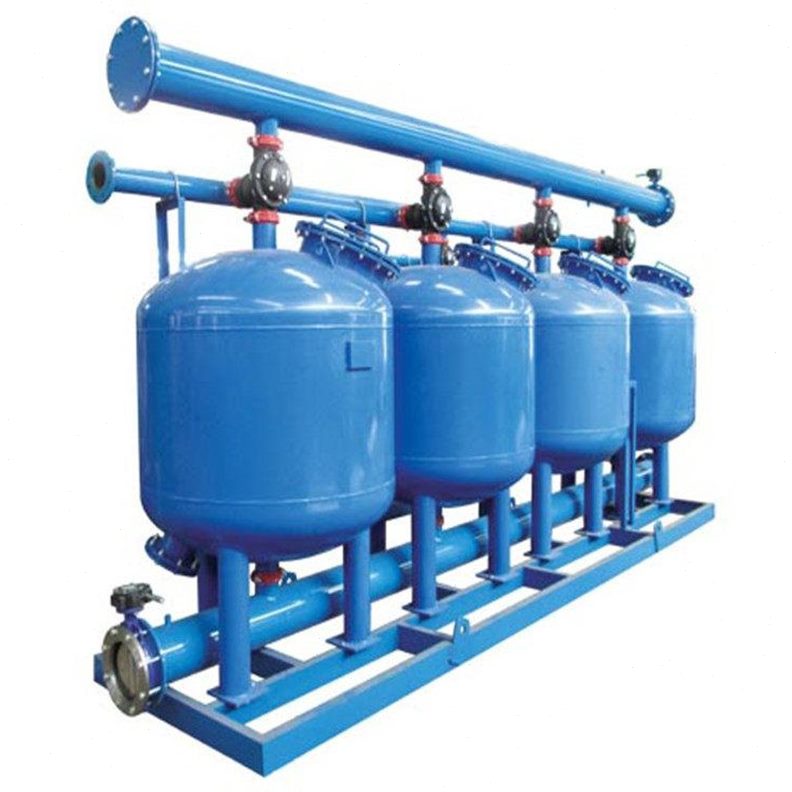 甄选反冲洗砂石叠片过滤器 园林灌溉节水全自动反冲洗沙石过滤器