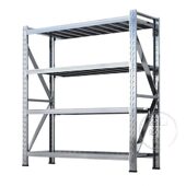 甄选304不锈钢重型货架仓库仓储多层储物架冷库地下室商用置物架