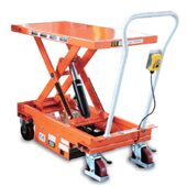 平 A50半自动液压电动升降车充电式 甄选hoular移动式 电动平台车MN