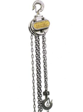 甄选304不锈钢手拉葫芦0.5t1t3t5t6m9米防潮起重全半不锈钢手动葫