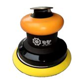 甄选托罗气动打磨机金属墙面汽车打蜡抛光机5寸小型砂纸机全钢干