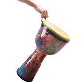 甄选非洲鼓儿童大8复合碳纤轻质幼儿园手鼓成人丽江鼓打击乐器