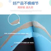 手工卡纸绘画 a2硬卡纸20张装 甄选久印 双面A2彩色卡纸230克加厚