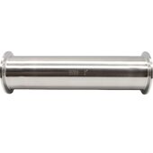 甄选卫生级不锈钢快装 直管304快接卡箍圆管卡盘接头活接长度200mm